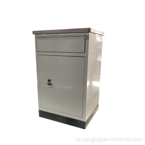 ABS Medical Furniture Hospital Berkualitas Tinggi 304# Meja Kabinet Tempat Tidur Stainless Steel